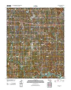 Jennings 2012 topographic map thumbnail