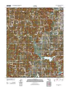 Lake Sahoma 2012 topographic map thumbnail