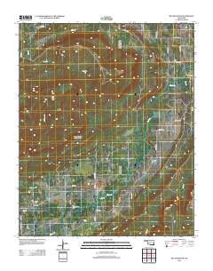 McCurtain SW 2012 topographic map thumbnail