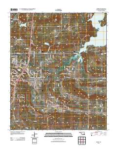 Krebs 2012 topographic map thumbnail