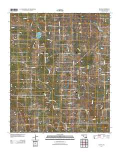 Reagan 2012 topographic map thumbnail