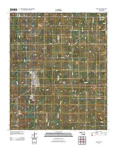 Ringling 2012 topographic map thumbnail