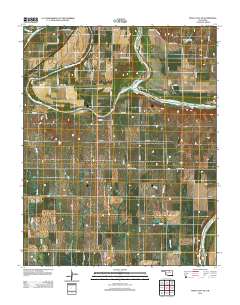 Ponca City SE 2012 topographic map thumbnail