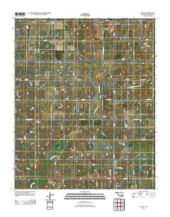 Nellie 2012 topographic map thumbnail