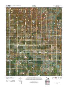 Porcupine Butte 2012 topographic map thumbnail