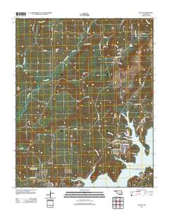 Qualls 2012 topographic map thumbnail