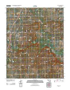 Oktaha 2012 topographic map thumbnail