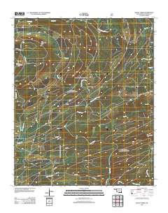 Rocky Creek 2013 topographic map thumbnail