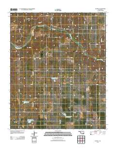 Russell 2012 topographic map thumbnail
