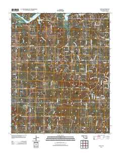 Olive 2012 topographic map thumbnail