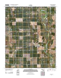 Olustee 2012 topographic map thumbnail