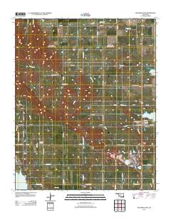 Richards Spur 2012 topographic map thumbnail