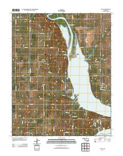 Uncas 2012 topographic map thumbnail