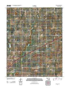 Vinita NE 2012 topographic map thumbnail