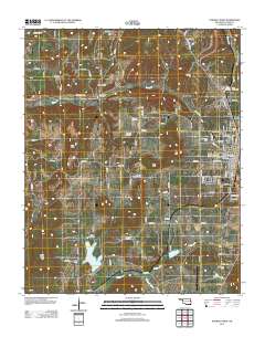 Stilwell West 2012 topographic map thumbnail