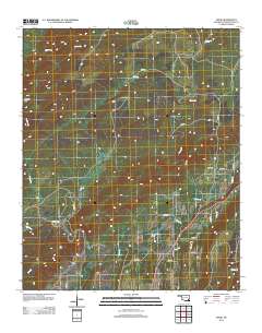 Snow 2012 topographic map thumbnail