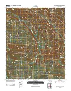 White Rock Mountain 2012 topographic map thumbnail