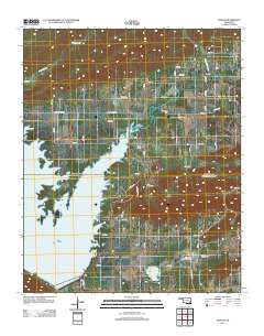 Yanush 2013 topographic map thumbnail