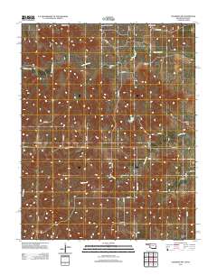 Tegarden NW 2012 topographic map thumbnail