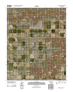 Texhoma SW 2012 topographic map thumbnail