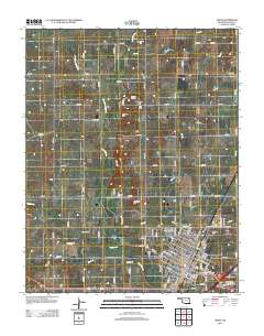 Vinita 2012 topographic map thumbnail
