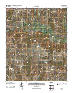Blue 2012 topographic map thumbnail