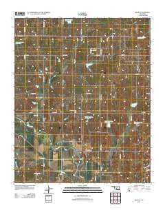 Bradley 2012 topographic map thumbnail