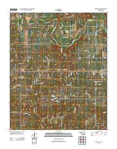 Mannsville 2012 topographic map thumbnail
