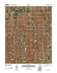 Big Kiowa Creek 2012 topographic map thumbnail