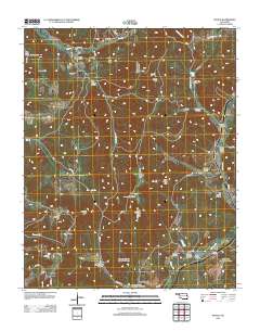 Bunch 2012 topographic map thumbnail