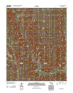 Bull Creek 2012 topographic map thumbnail