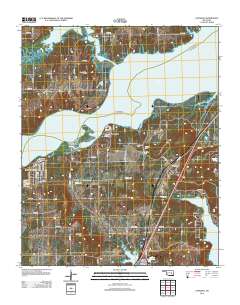 Canadian 2012 topographic map thumbnail