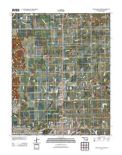 Bartlesville North 2012 topographic map thumbnail