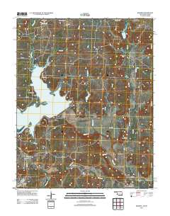 Bowring 2012 topographic map thumbnail