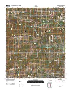Antlers West 2013 topographic map thumbnail