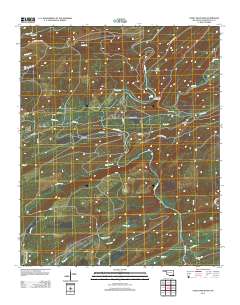 Caney Mountain 2012 topographic map thumbnail