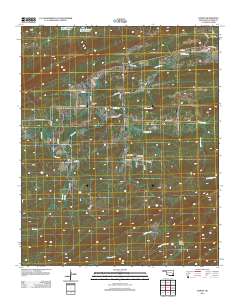 Damon 2012 topographic map thumbnail