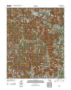Avant 2012 topographic map thumbnail