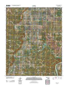 Carson 2012 topographic map thumbnail