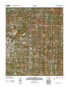 Ardmore East 2013 topographic map thumbnail