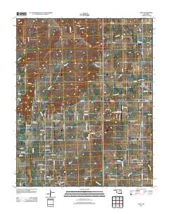 Vera 2012 topographic map thumbnail