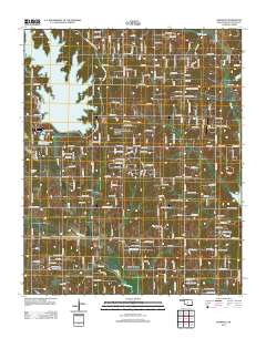Franklin 2013 topographic map thumbnail