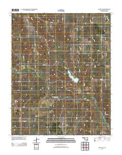Arnett SW 2012 topographic map thumbnail