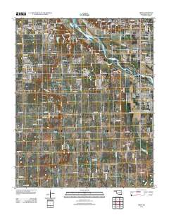 Bixby 2012 topographic map thumbnail