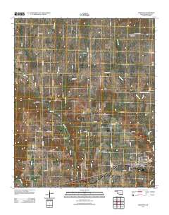 Bokchito 2012 topographic map thumbnail