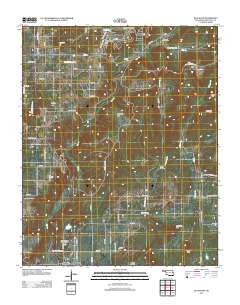 Blackgum 2012 topographic map thumbnail