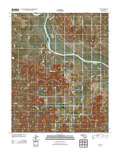 Togo 2012 topographic map thumbnail