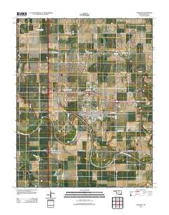 Tonkawa 2012 topographic map thumbnail