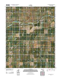 Pond Creek NW 2012 topographic map thumbnail