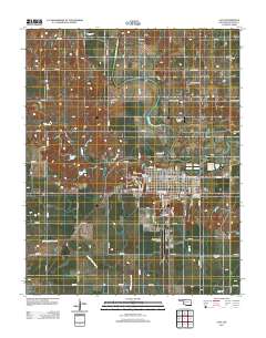 Alva 2012 topographic map thumbnail